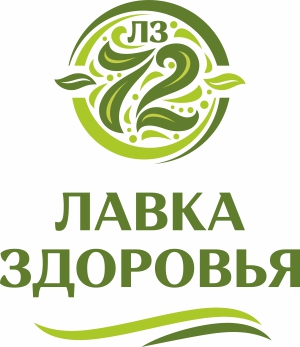 Логотип ЛАВКА ЗДОРОВЬЯ вертикальный