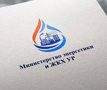 Логотип министерства на носителе