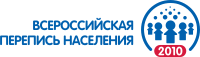 Логотип Всероссийская перепись 2010 года