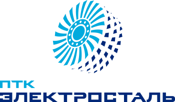 Логотип ЭЛЕКТРОСТАЛЬ с турбиной