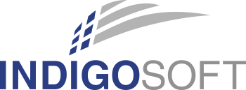 Логотип софтверной компании INDIGOSOFT
