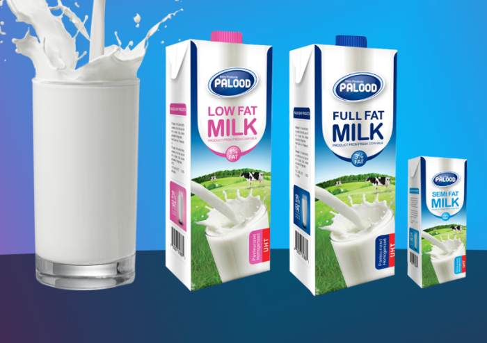 Упаковка молочных продуктов PALOOD