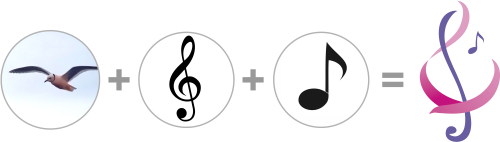 Формула логотипа музыкального конкурса