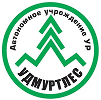 Логотип Удмуртлес сиарый